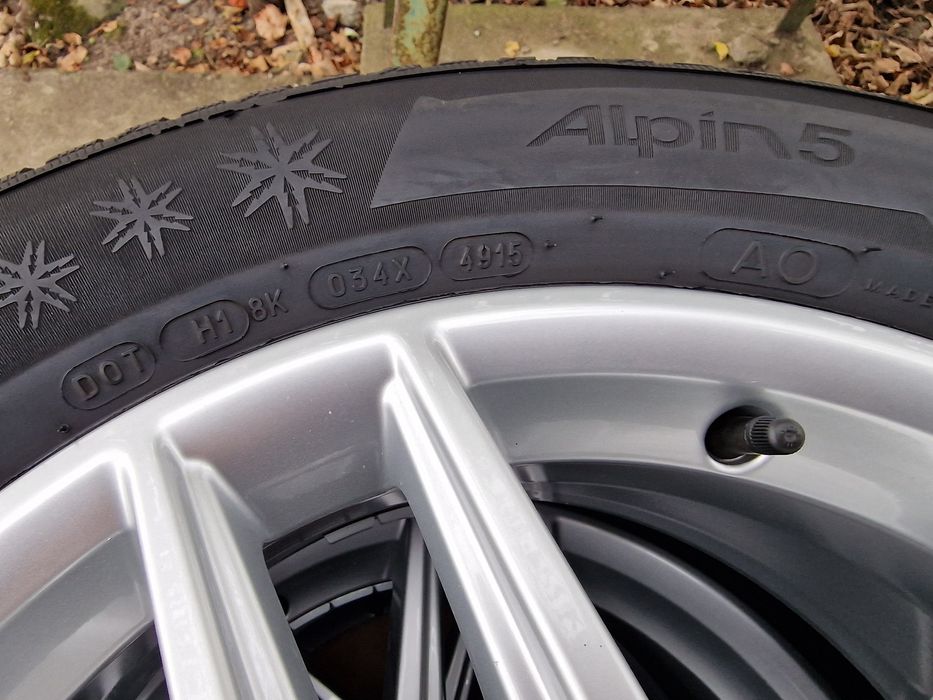 225 55 R 17 jante aliaj cu cauciucuri de iarna DOT 2015 ~ 5 x 112 ET28