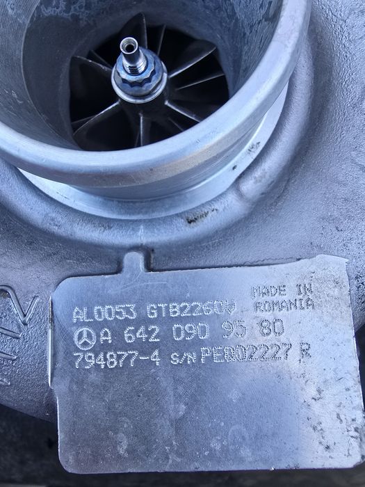 Turbina Mercedes Garett eu5 v6 cdi