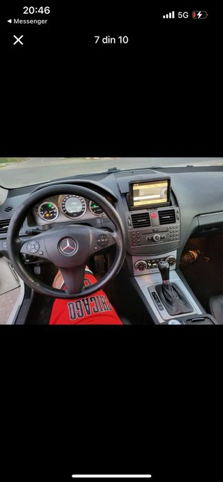 Sistem audio navigație mare  Mercedes w204