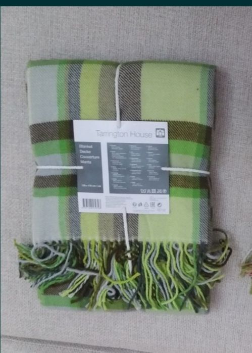 плед из шерсти Турция