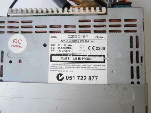 Aвтомобилнa стереоуредбa Clarion