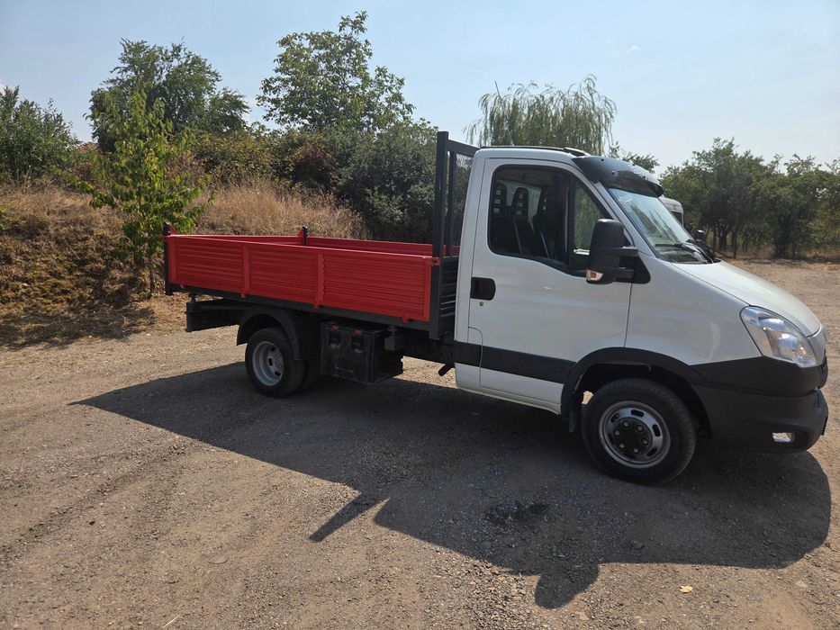 Iveco Daily 50c15 basculabil 3 parti 3.0D 150cp 2013 15800e neg