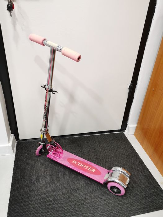 Trotinetă de copii, pliabilă cu 3 roți