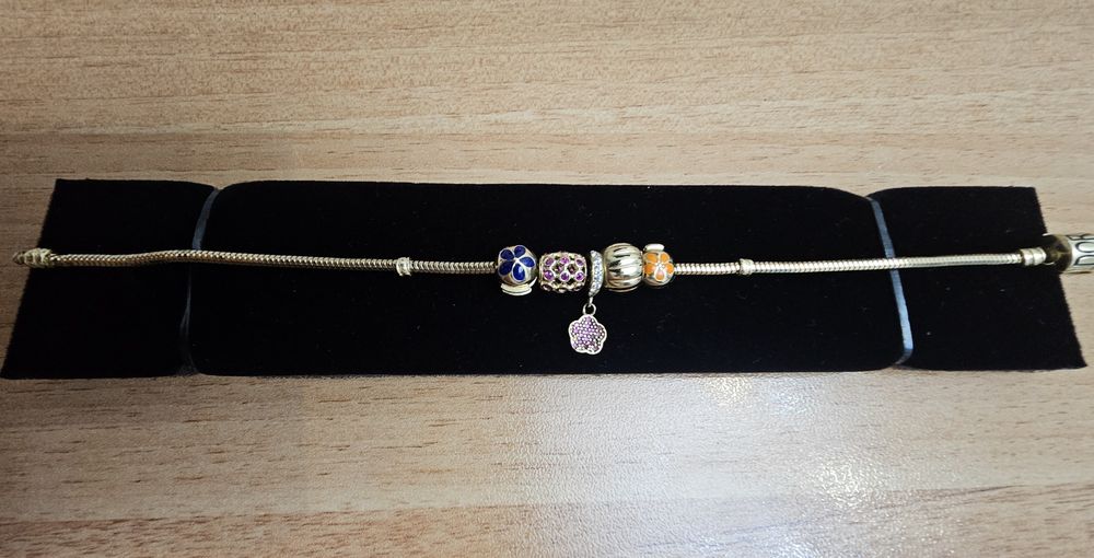 Золотой браслет PANDORA, 585 проба