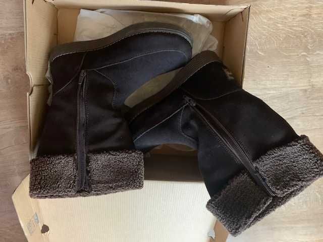 Ghete noi, imblanite, Skechers, 38