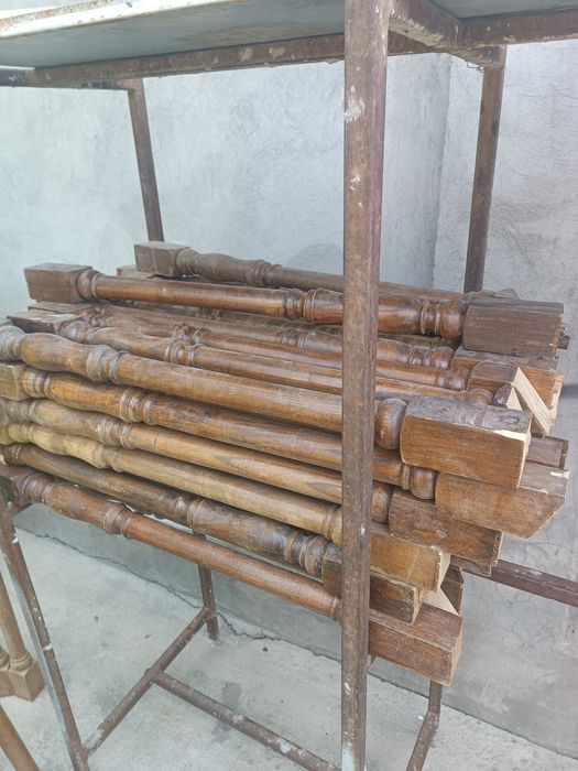 Тахта зинапоя ва айвон четлари учун ёгоч кугирчок