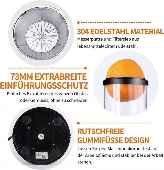 Сокоизстисквачка Scheffler 1L/1000W JR(PJE-1000)