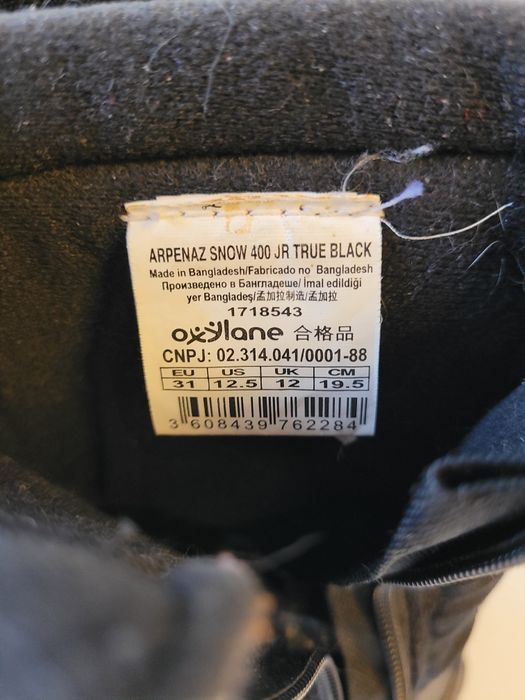 Cizme zapada Quechua 31