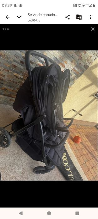 Căruț sport pentru gemeni