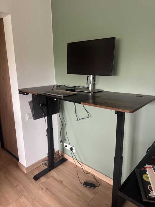 Vand birou reglabil, electric 60 x 140 x 72-120cm