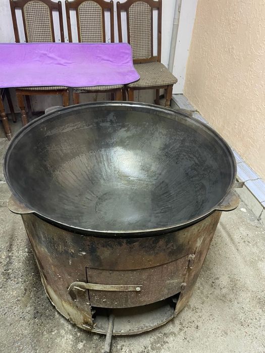 Қазан ошақ сатылады 100л
