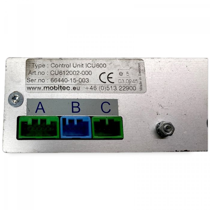 ICU600 Modul de control, Panoul cu numerele de rută de destinație MOBITEC Citea XLE, SLE (2012-) VDL