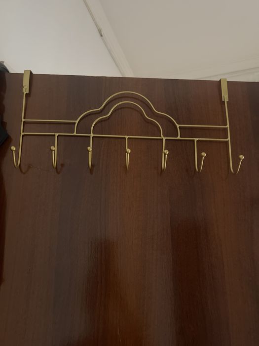 Вешалка дверная металл