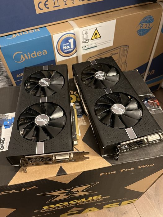 Rx580 si Rx570 nitro 8gb