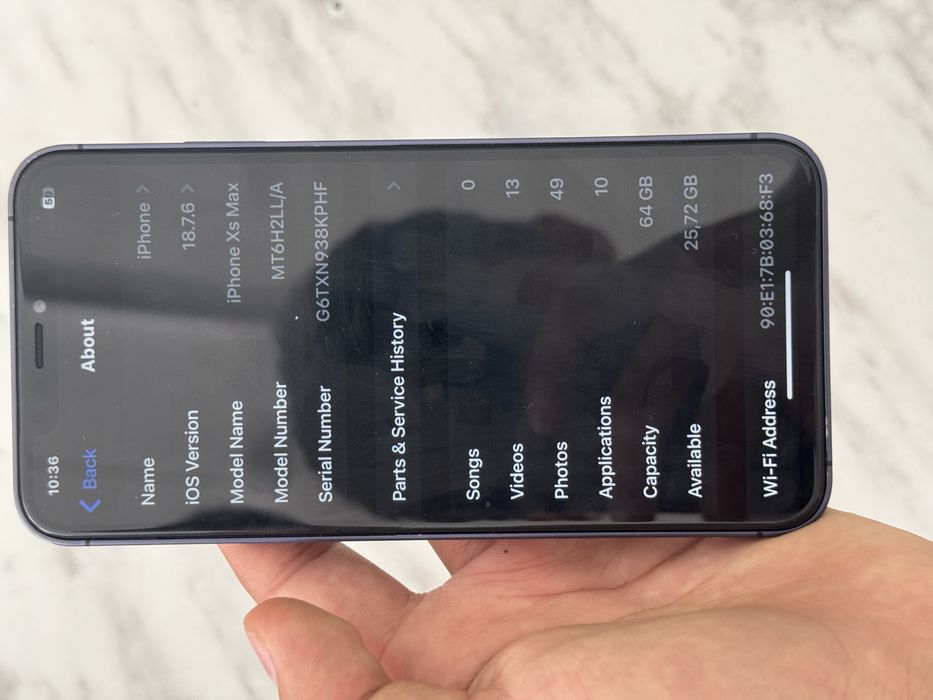 Iphone Xs Max 17 korpusda