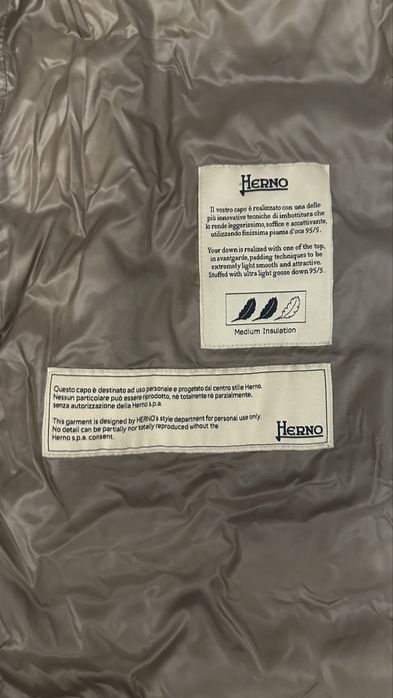 Удлененный пуховик Herno