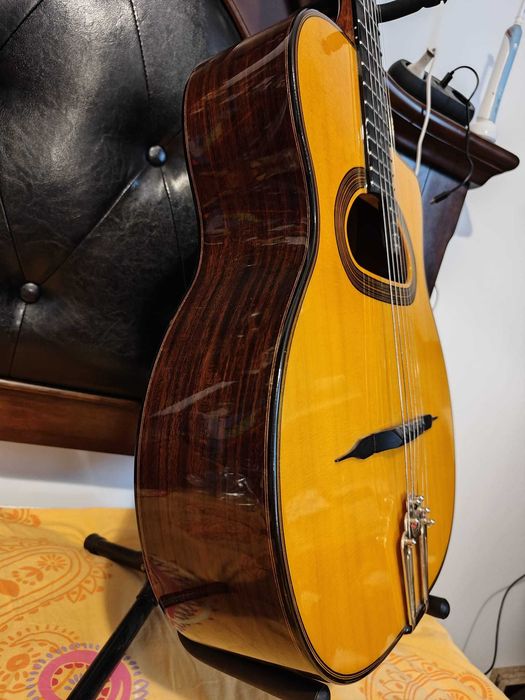 Chitara jazz manouche Gitane D-500 - Grande Bouche Django Gypsy Jazz Guitar