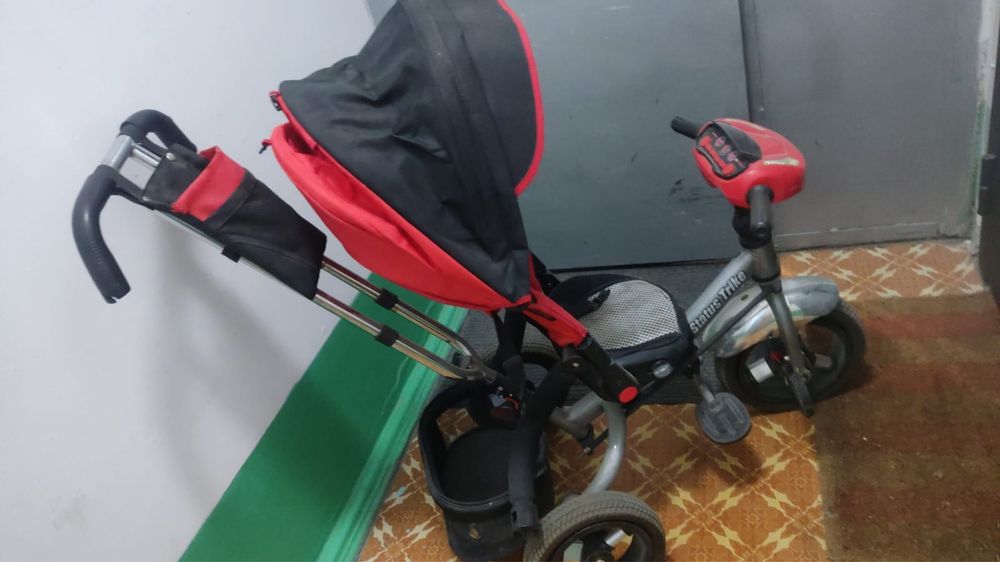 Продам детский велосипед-коляску