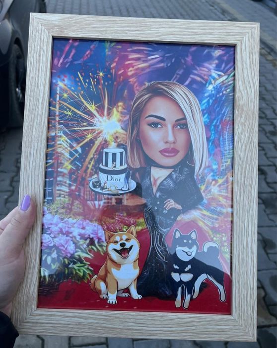 Дигитални карикатури 15лв