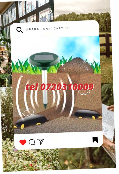 Aparat Nou Alungat Impotriva Daunatorilor Cartite Soareci Serpi Etc