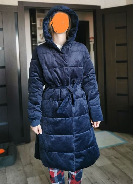 Продам длинное тёплое пальто для девочки-подростка