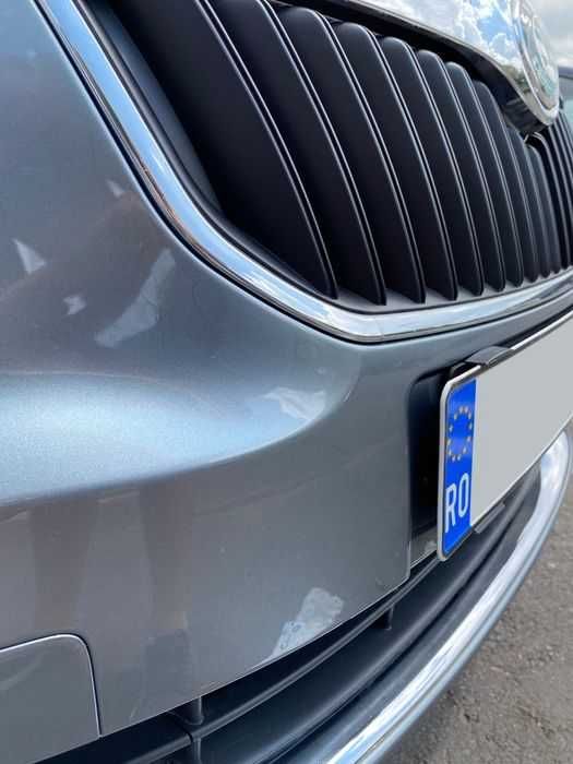 Suport auto slim Transparent/Negru Fata-Spate NOU! (Nu 3d!)