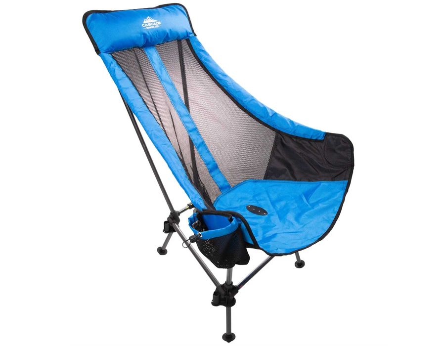 Cascade Mountain Tech сверхлегкий складной стул с высокой спинкой