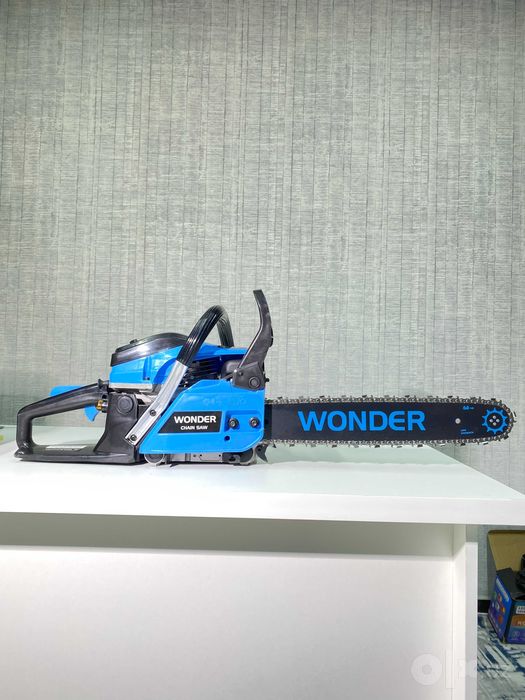 Бензопила Wonder 58cc Benzopila benzin arra shina 45 sm, kafolat