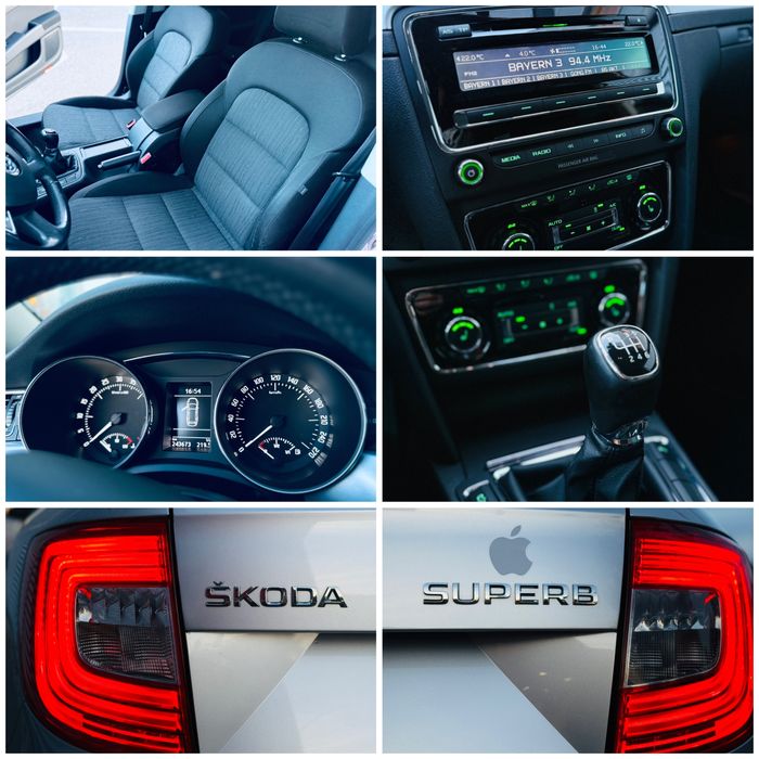 SKODA SUPERB - 2.0 TDI - 170 Cp - Euro 5 - An 2014 Stare ireprosabila!