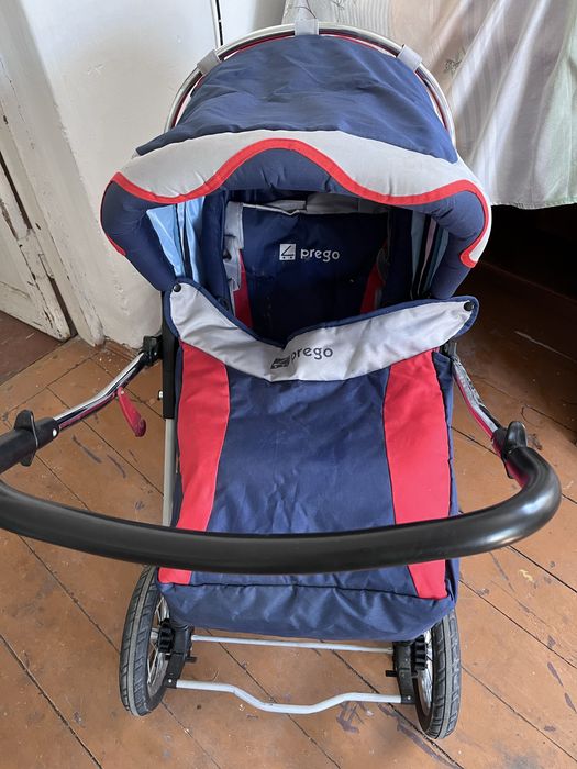 Зимняя детская коляска