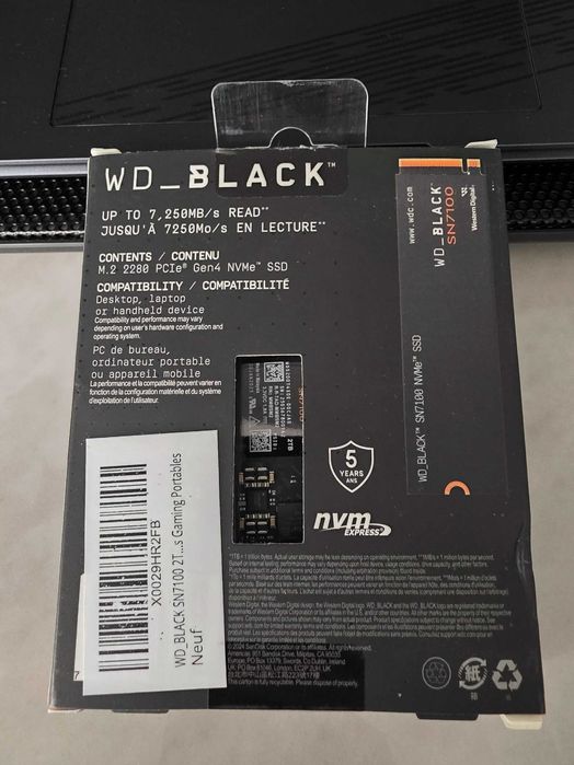 SSD WD Black SN7100