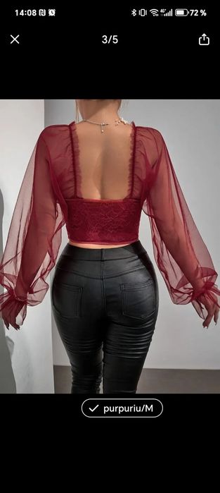 Bluza corset mărimea M