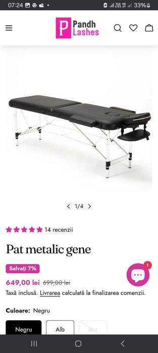 Masa gene plus accesorii