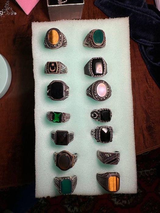 Серебро мужские  кольца