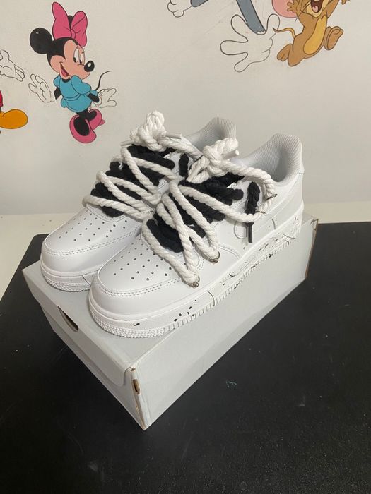 AF1 custom rope laces
