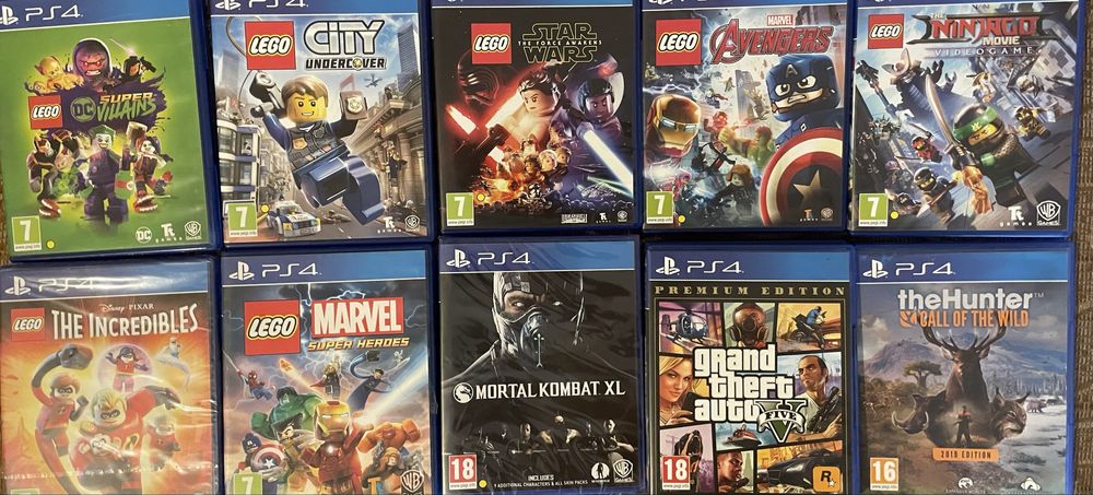 playstation 4 cu 3 jocuri