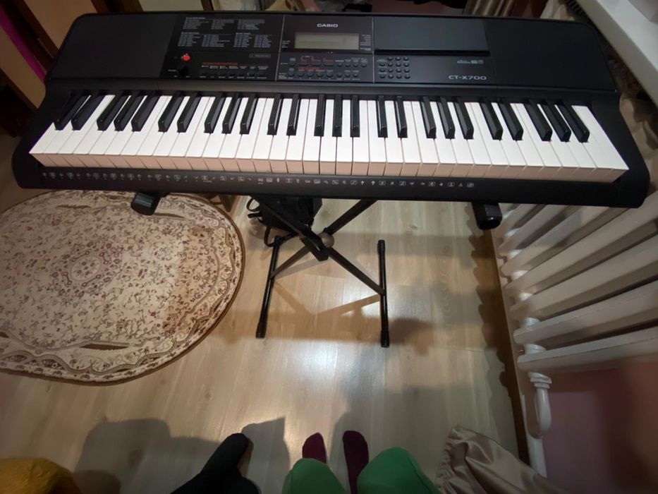 Синтезатор Casio СТ-X700 +стойка Black