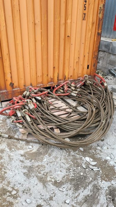 Новые грузовые стропы 10 тонн (WLL 10T) 2.9 м — комплект 10 шт