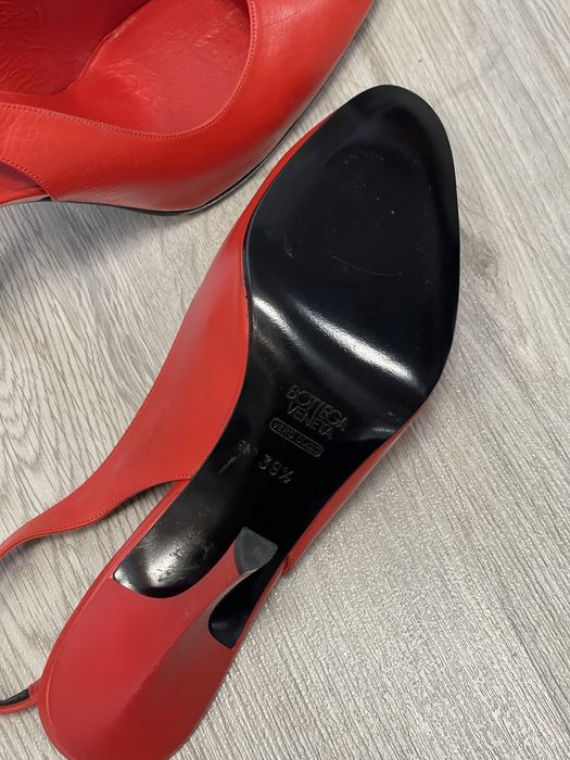 Pantofi cu toc Bottega Veneta Chantal. Piele naturala. Marimea 38-39