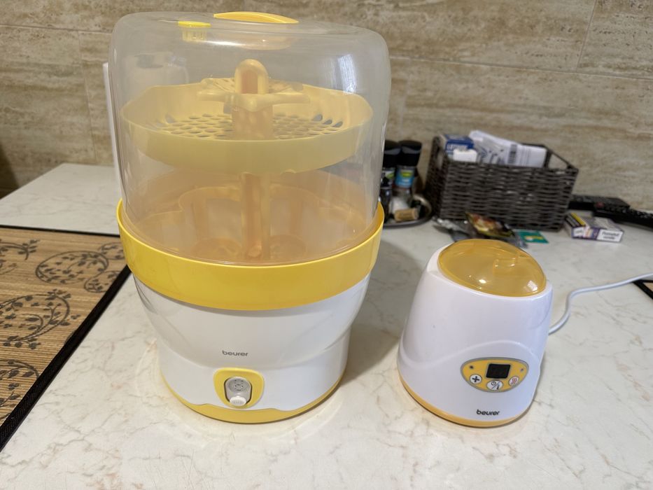 Sterilizator biberoane si incalzitor biberoane.
