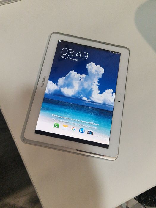 Tableta Samsung Galaxy Tab 2cu slot catela SIM si card de memorie