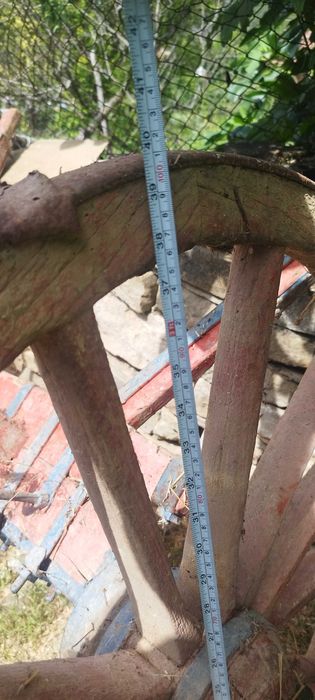 Преден мост от волска каруца