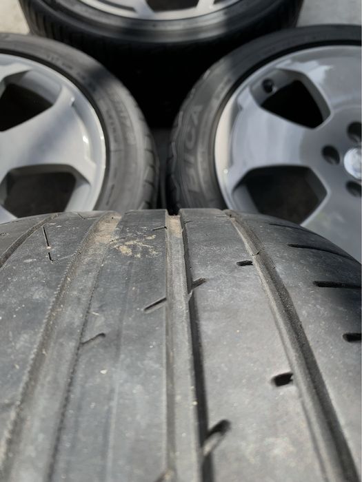 17ки джанти с летни гуми 5х112 за Audi