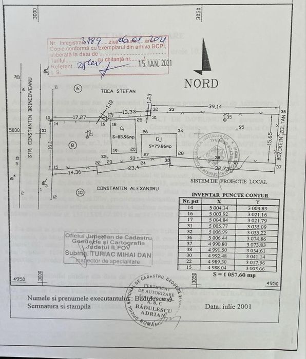 Teren ultra-central Mogosoaia