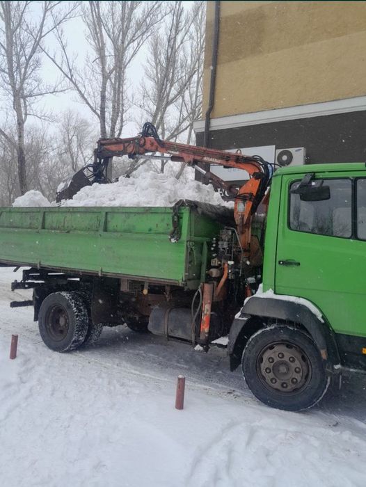 вывоз мусора, доставка угля услуги грейфера.вывоз снега.