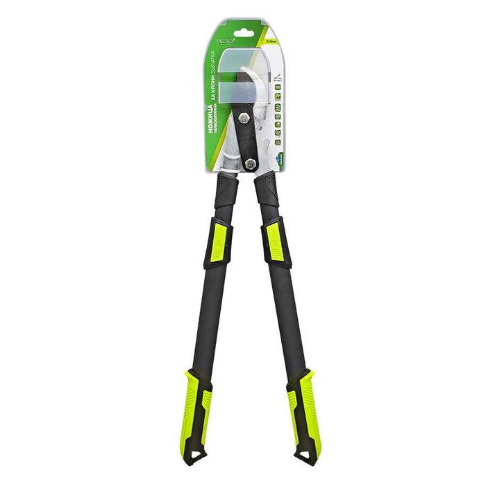 Ножица за клони телескопична 690-940мм, стомана,Зъбчатка, HERLY S-line