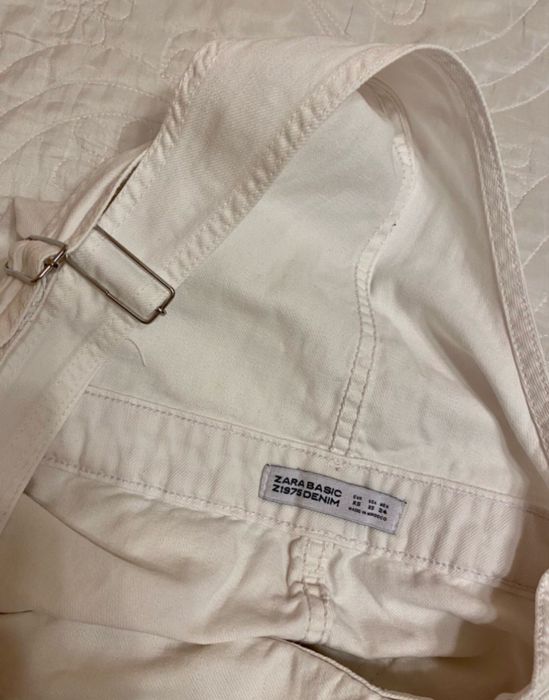 Комбеоизон ZARA раз 34/Женские брюки ( белые ) 46