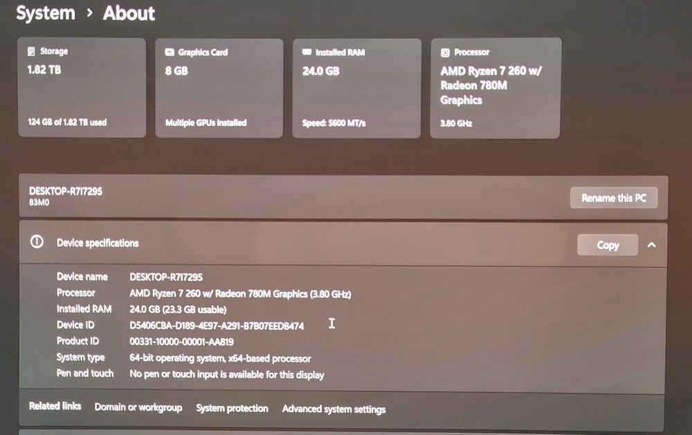 Продавам лаптоп Lenovo Legion 5 15AHP10