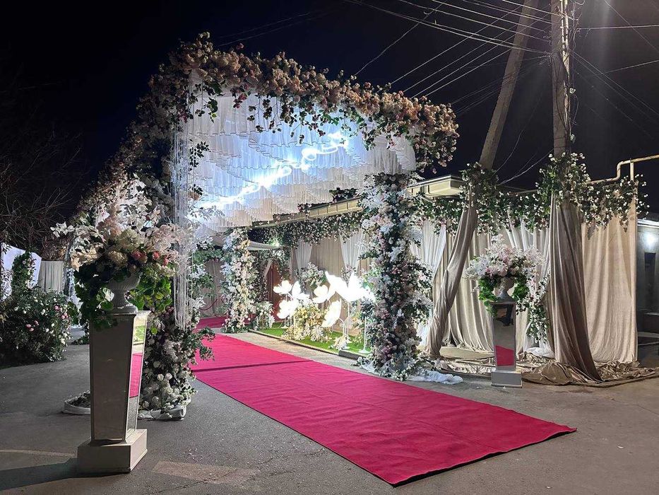 To'y tantanalarni bezash xizmati , оформление