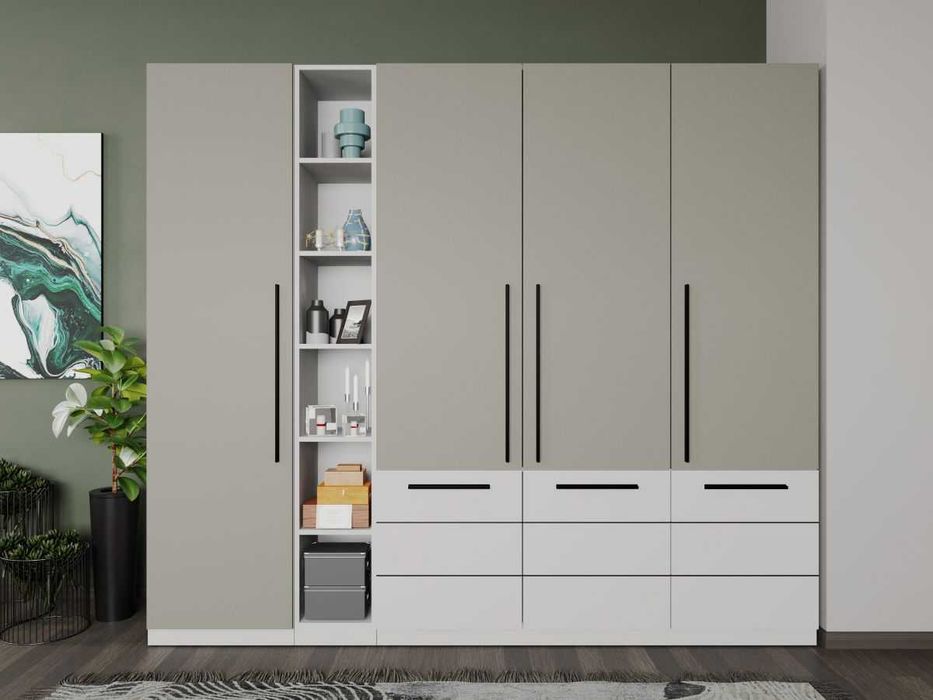 Set Mobila Dormitor Casmir / Alb Soares C16